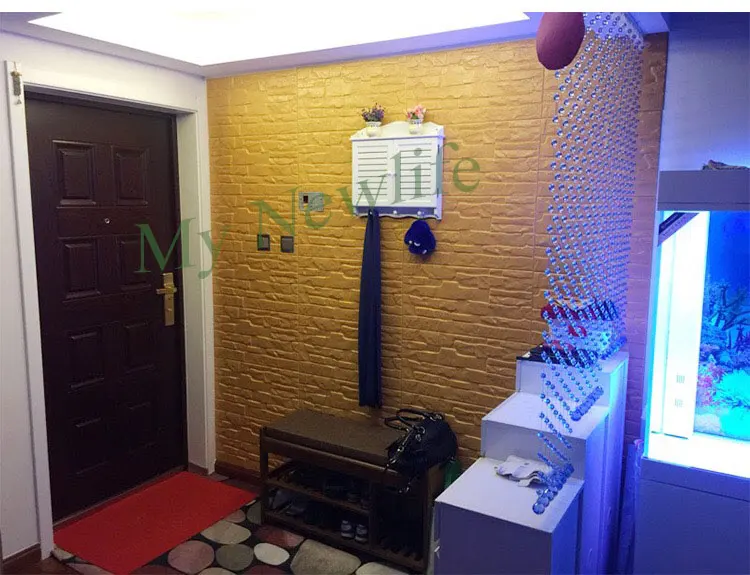 Самоклеящиеся 3D обои из пенополиэтилена для детской комнаты, для офиса, выставочного зала, настенные наклейки, домашний декор, 30*60 см