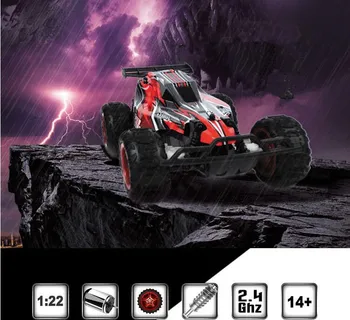 

New RC Toy Gift Remote Control Car 9600 2.4G 1/22 independent Shock absorber Speedstorm Beach mountain RC Buggy Truck vs WL2019