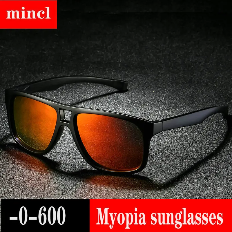

MINCL Prescription -1.0 -1.5 -2.0 -2.5 -6.0 Finished Polarized Myopia Sunglasses Men Women Short sighted Optics Eyewear FML