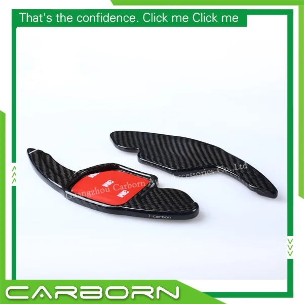 

For Audi Newer Model A3 A4L A5 A6L A7 S6 S7 Q3 Q5 Q7 SQ5 RS3 RS6 R8 TT TTS Add on Carbon Fiber Steering Wheel Paddle Shifter