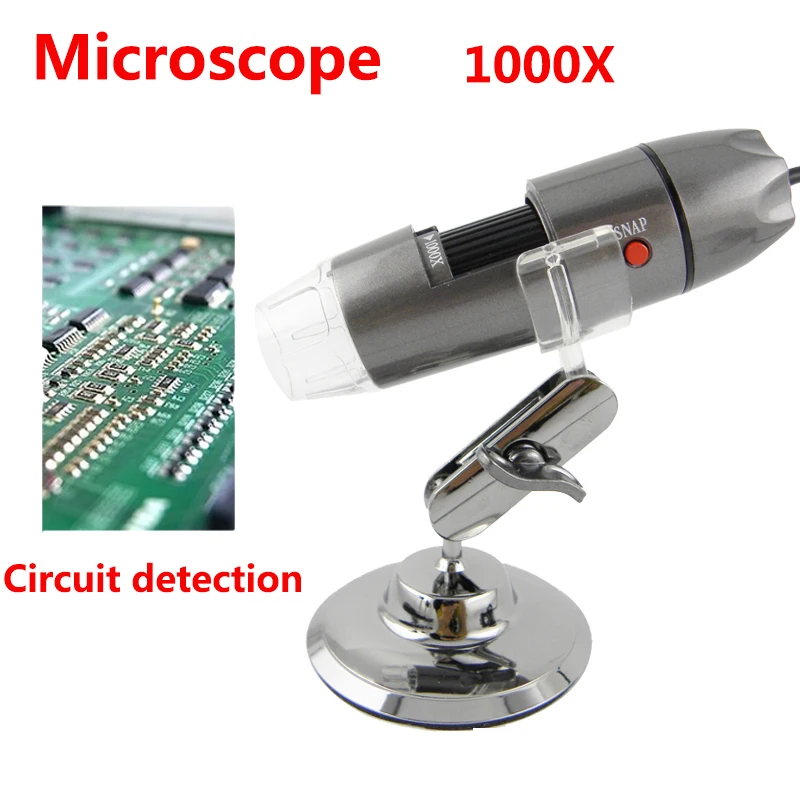 

Mini Portable 1000x Lens Electron Digital Microscope Professional Optical Instruments USB Connection Camera Microscopio