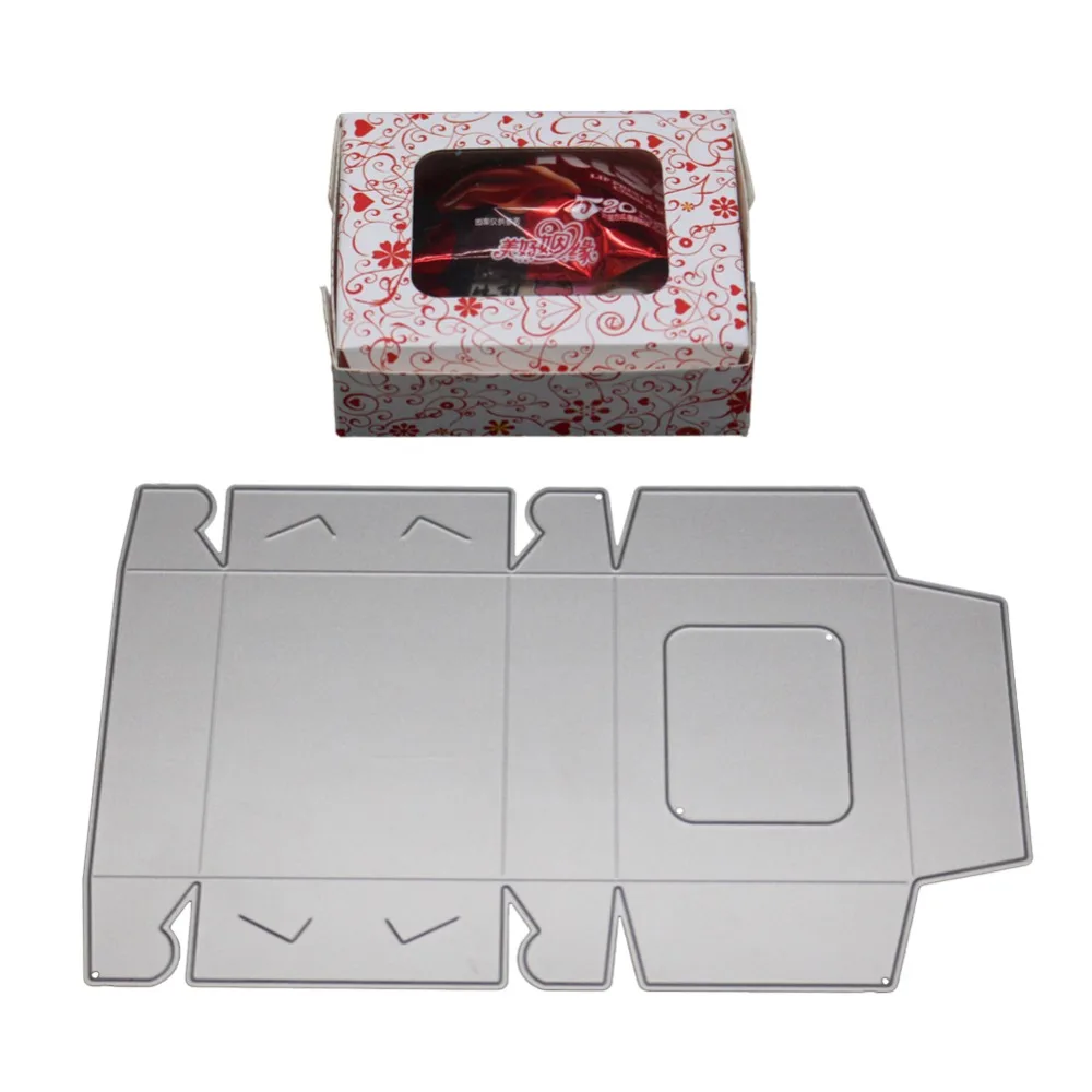 

Wedding Box Metal Cutting Dies For DIY Scrapbooking Card Making Album Stencil Embossing Love Clear Stamps And Dies 2019