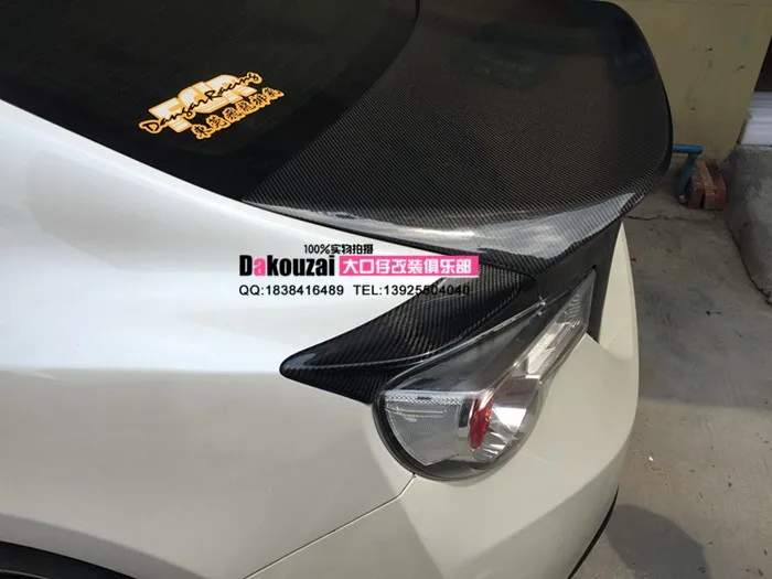 Подходит для Toyota 86 BRZ TRD Углеродного Волокна Задний спойлер заднего крыла