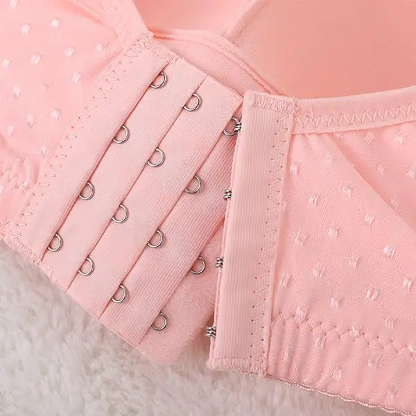 Cotton Nursing Maternity Bra Front Closure Wireless Adjustable Nursing Bras Breastfeeding Bra For Pregnant Women Underwear