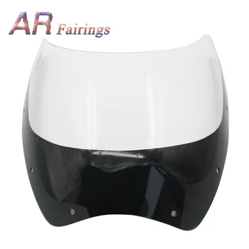 

Motorcycle ABS Plastic Windshield Windscreen Glass Deflector Fairing For Yamaha RD250 RZ250 RZ350 DR350 RD350LC RD250 LC