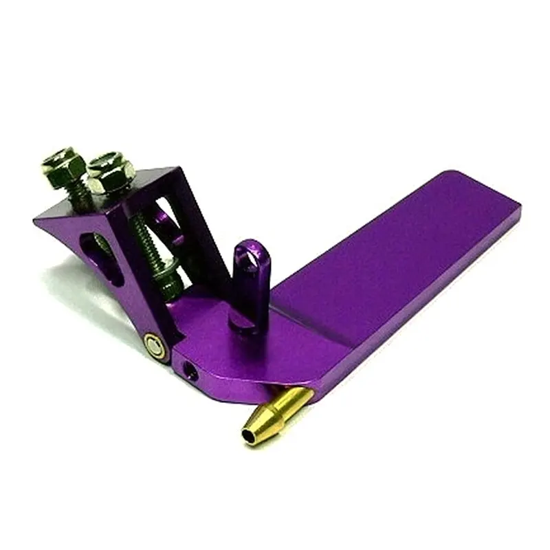 RC boat 55mm Rudder with Water Pick-up CNC machined Aluminium alloy