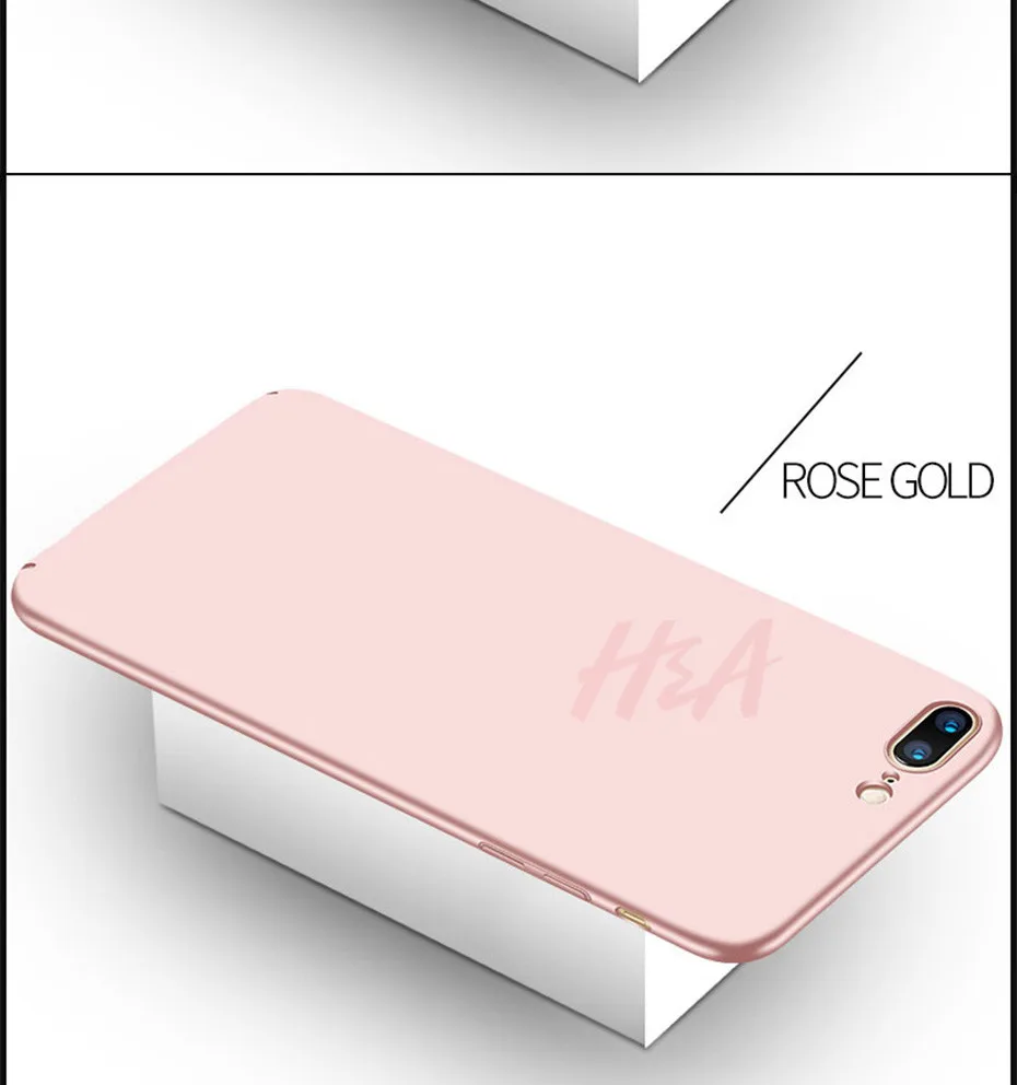 H& A Роскошный чехол для телефона из поликарбоната для iPhone X, 6, 6 S, 8, 7 Plus, ультра тонкий чехол для iPhone 7, 8, 6, 6 S Plus, X, защитные жесткие чехлы