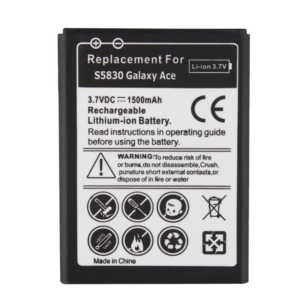 Сменный аккумулятор GOLDFOX 1 шт. 1350 мАч EB494358VU для Samsung Galaxy Ace S5830 S5660 S7250D S5670 i569 I579