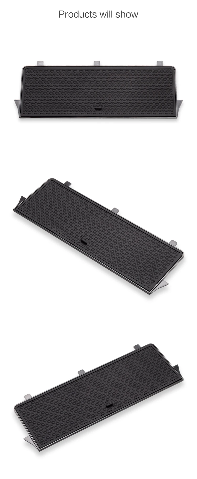 For MAZDA MX-5 RF MIATA 2015-2019 Car Glove Box Internal Storage Console Tidying Box Black Central Storage Box