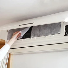 2/10 шт. кондиционер DIY экстравагантная воздуха очищающий фильтр Бумага очиститель фильтра воздуховод Пылезащитная крышка