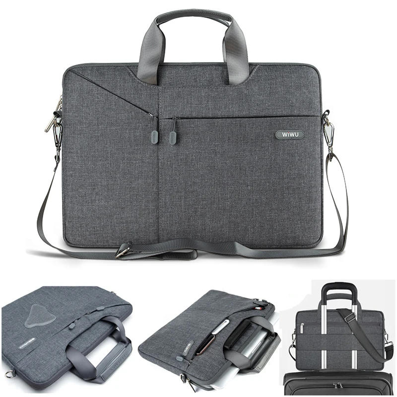 Waterproof Laptop Shoulder Bag Case 15.6 13.3 12 for MacBook Air 13 Pro 15 Surface Book Pro 4/5