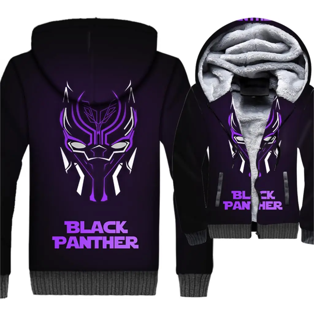 2018 Hot Streetwear Hoodies Male 3D Printed Clothing The Avengers Black