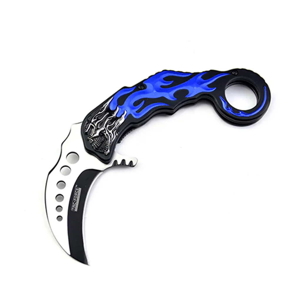 

Claw Cutter Camp Tactical Equipment Multi-Function 56HRC 2color Tactical Cutter Defensive Weapon Stainless Steel Outdoor