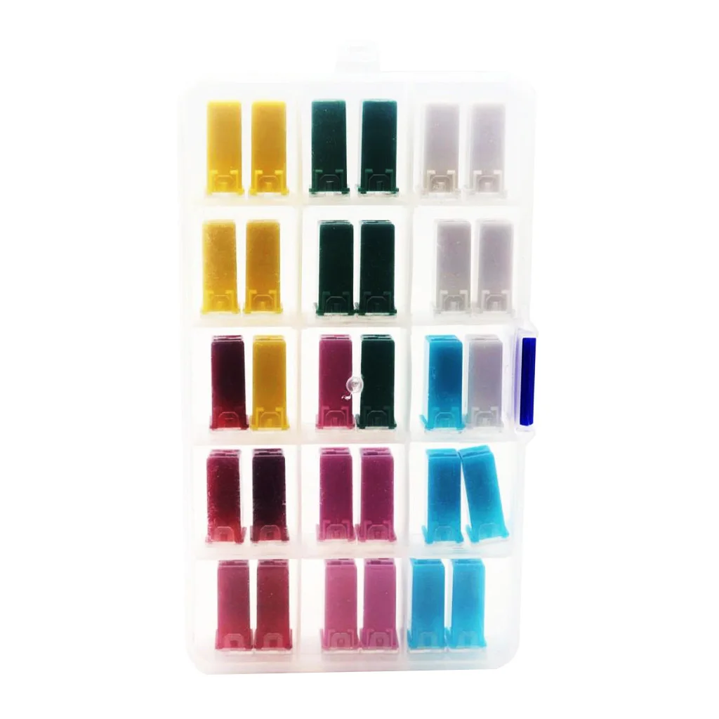30pcs Car 32V F2828-Z JCASE Box Shaped Fuse Kit 20A 25A 30A 40A 50A 60A