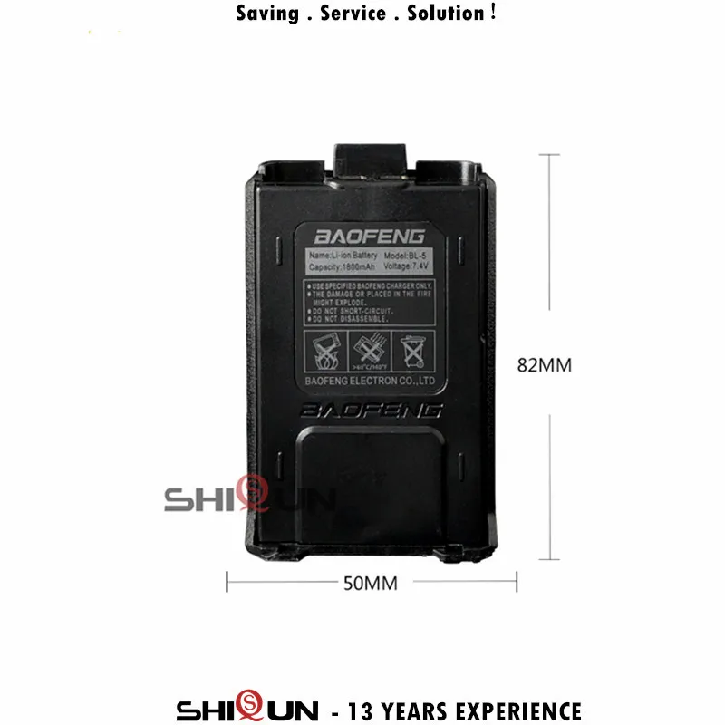 BL-5 Li-Ion UV-5R Батарея UV5R UV-5RA UV-5RC UV-5RE Батарея UV-5R плюс УФ 5R аксессуары Baofeng Совместимость RT-5R RT5R