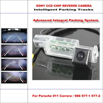 

Car Rear View Camera For Porsche 911 Carrera / 966 977-1 977-2 Reverse Backup Camera Intelligent Parking Dynamic trajectory
