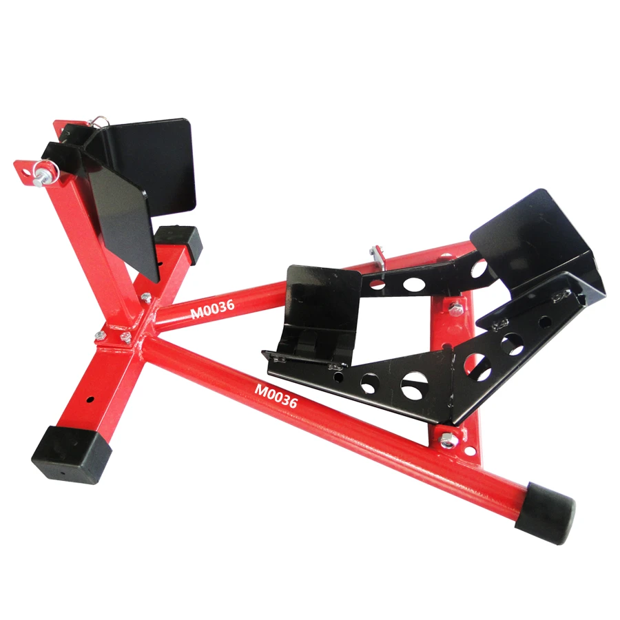 Motorcycle Sport Bike Front Wheel Chock Lift Stand Fit 16" 21" Tires Fits Sport Bikes & Road