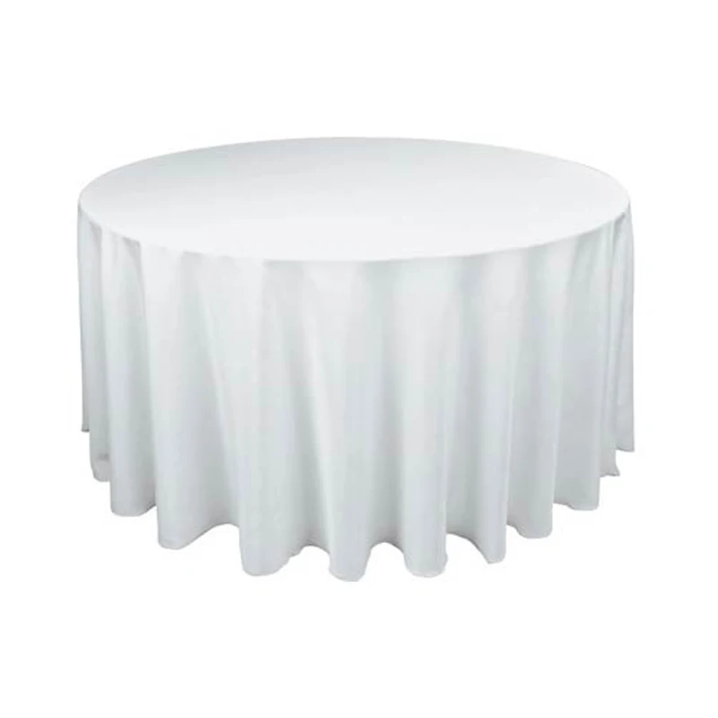 Round Tablecloth Wedding Party Table Banquet Covers Satin