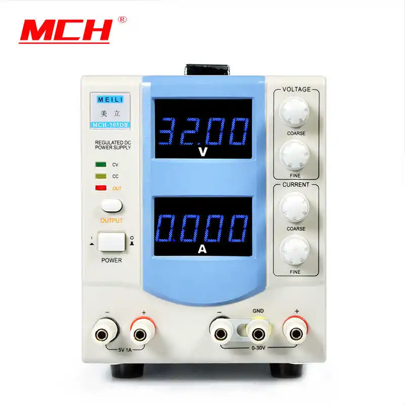 

MCH-305DB four-digit display adjustable DC power supply 30V5A precision laboratory power supplies AC110V/AC220V