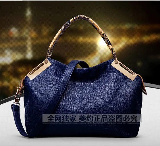 2014 new crocodile handbags Our Lady recreation Bag Shoulder Handbag across bag | Багаж и сумки