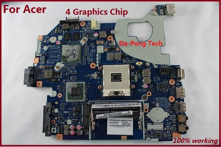 Материнская плата KEFU для ноутбука acer aspire 5750 5750G материнская с чипами видеокарт и