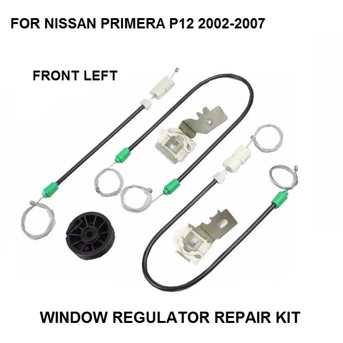 

ELECTRIC WINDOW REGULATOR FOR NISSAN PRIMERA P12 FRONT-LEFT 2002-2007