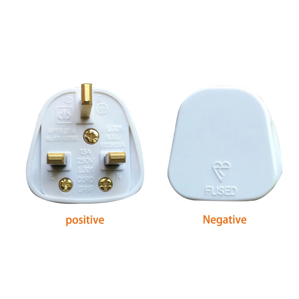Rdxone UK 3 Pin 13A вилки заземленные 250 в Британская Сетевая вилка fused BS1363 фоторазъем