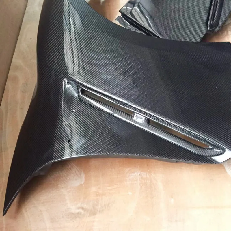 Для 2008-2013 R35 GTR OEM Стиль переднее крыло(пара) из углеродного волокна