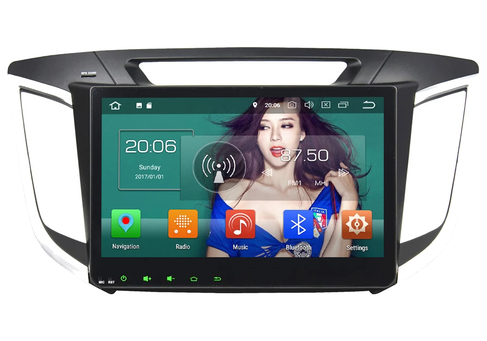 Flash Deal KLYDE 10.1" IPS Octa Core 4G Android 8 7.1 6 4GB RAM 32GB ROM Car DVD Multimedia Player Radio Stereo For Hyundai IX25 2014-2018 0