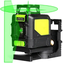 5 линий 3D зеленый/красный лазерный уровень самонивелирующийся 360 горизонтальный вертикальный крест супер мощный зеленый лазерный луч линии x0.8