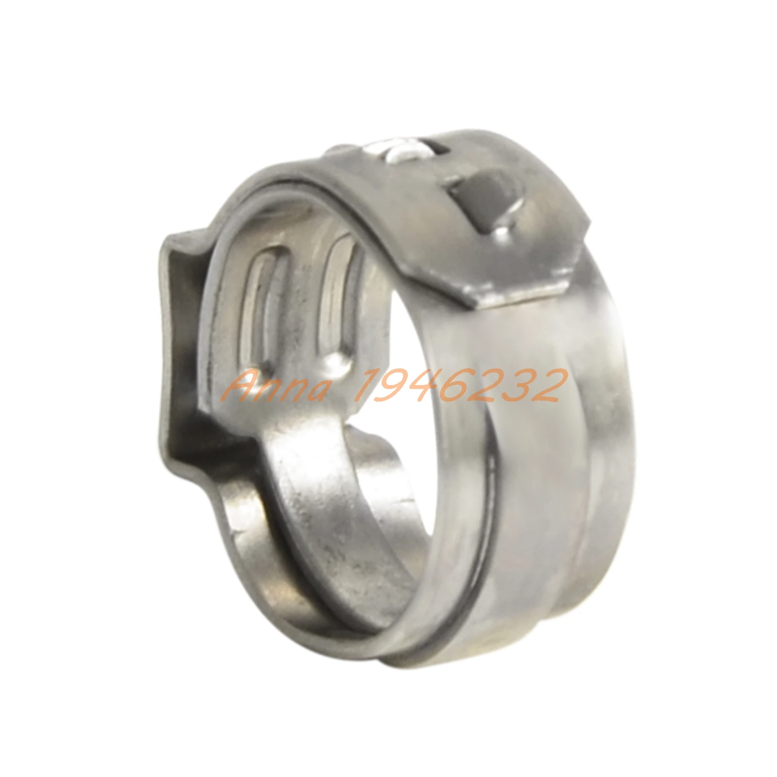 

Stainless Steel Hose Pipe Clamp Cinch Ring Crimp Pinch Fitting For 3/8" PEX Tubing