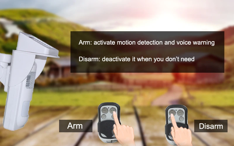 arm disarm by remote