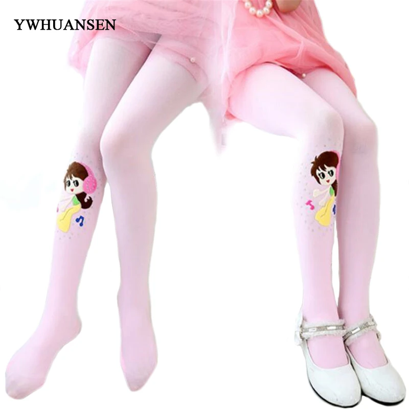 YWHUANSEN Spring Children Ballet Dancing Girls Tights Princess Dance