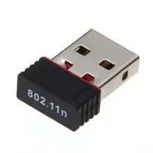Мини-usb Wi-Fi WLAN 150 Мбит/с беспроводной сетевой адаптер 802.11n/g/b ключ