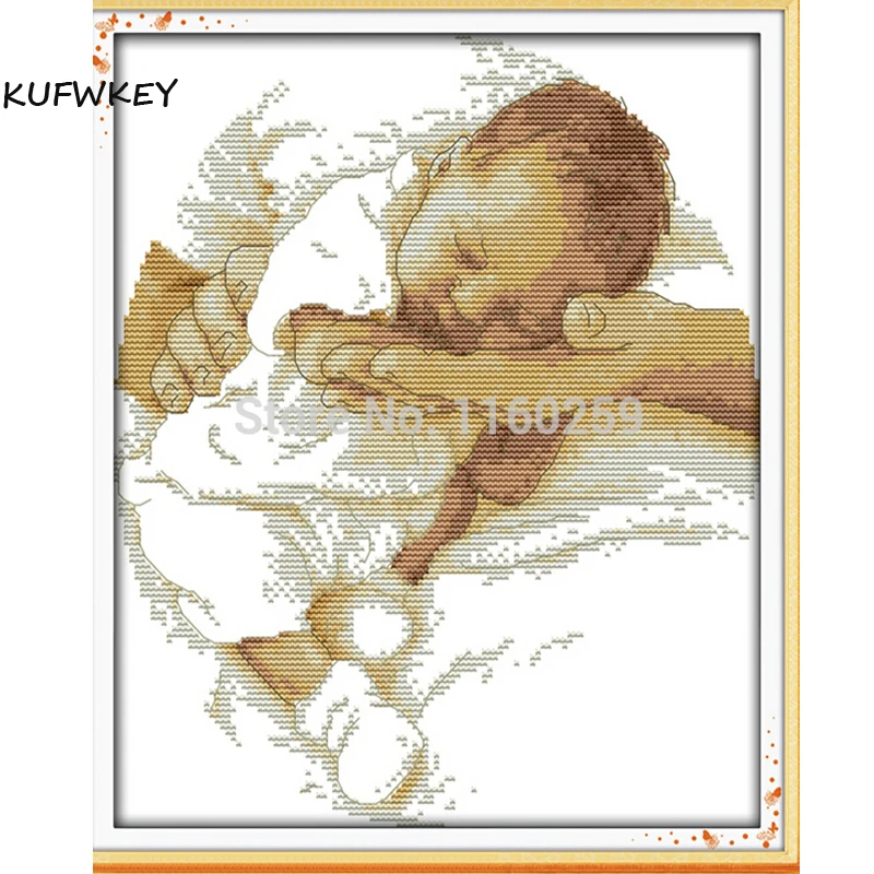 

Care Baby diy 5D Diamond Embroidery DIY Needlework Diamond Painting Cross Stitch 3D 5D Rhinestones Painting Home Decor JX89