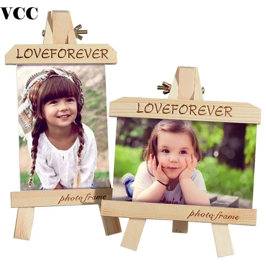 

Wood Tripod Photo Frame Painting Easel For Photo Painting Display Desk Top Poster Frame Picture Frame Photo Children Gift