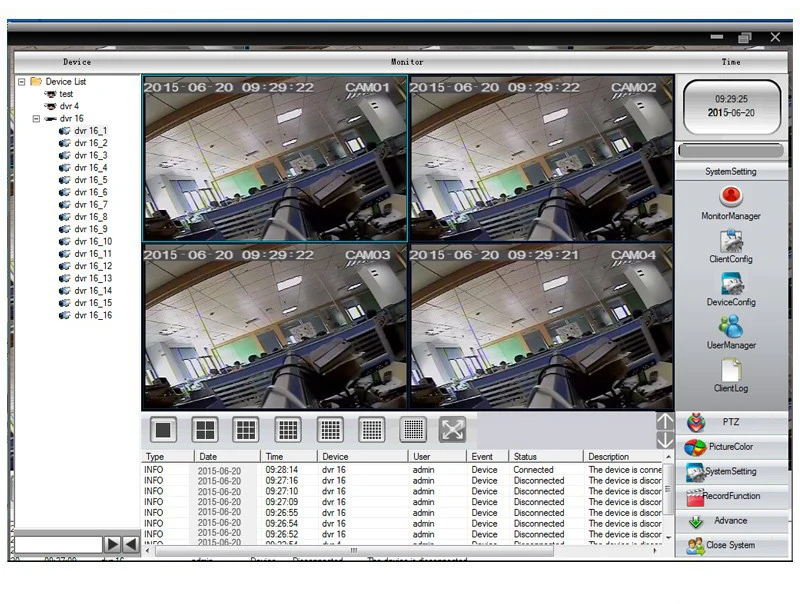 4, 8 16CH канала CCTV DVR 720 P цифрового видео Регистраторы H.264 AHD гибрид NVR DVR HVR HDMI Выход для IP Камера AHD Камера