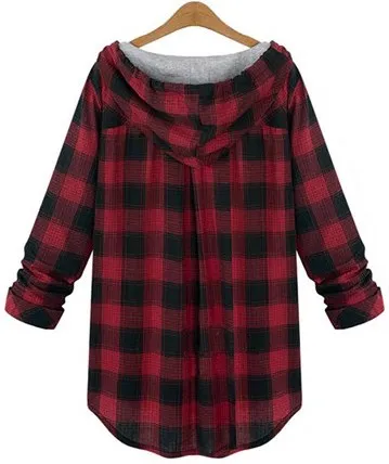 2018 المرأة الخريف منقوشة Bts قميص طويل كم 5XL زائد حجم بلوزات المرأة فضفاض عارضة زائد حجم هوديس