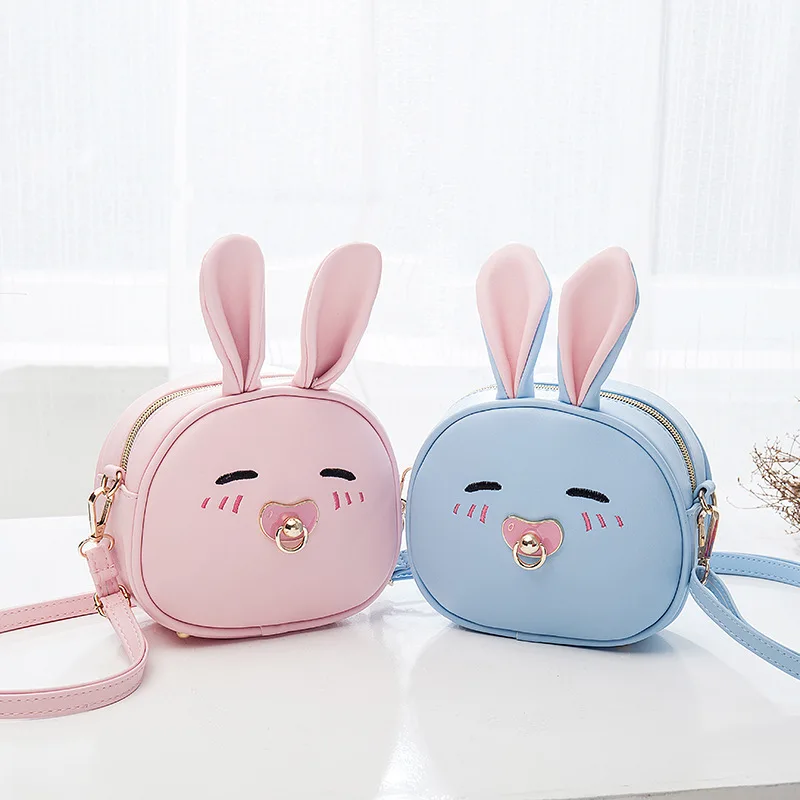 Children font b Bags b font Handbags Girls Cartoon Rabbit Shoulder font b Bag b font