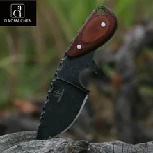 DAOMACHEN sobreviver facas tático faca de caça ao ar livre camping multi tool & Stone wash lâmina de mergulho rápido Frete grátis