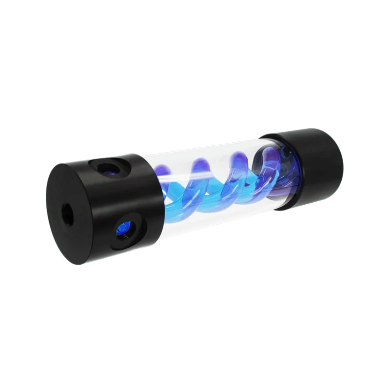 ALSEYE Water Cooler Tank 200mm G1/4 T-virus DIY Water Cooling Reservoir for Gaming PC Cooling System