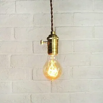 

American Country Retro Loft Style Edison Bulb Industrial Pendant Light Lamp,Lampara Colgantes Hanglamp,Bulb Included