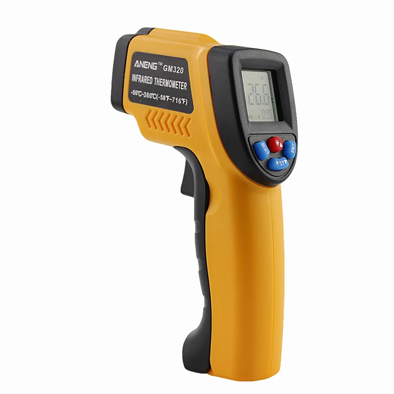 

Handheld Non-Contact Digital LCD Temp IR Laser Gun Infrared Thermometer -50~380Celsius