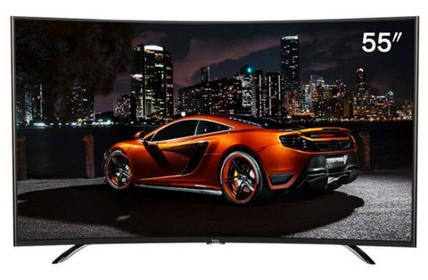 

55inch cctv monitor display lcd tft hd hdmi android windows curved surface signage led pc TV