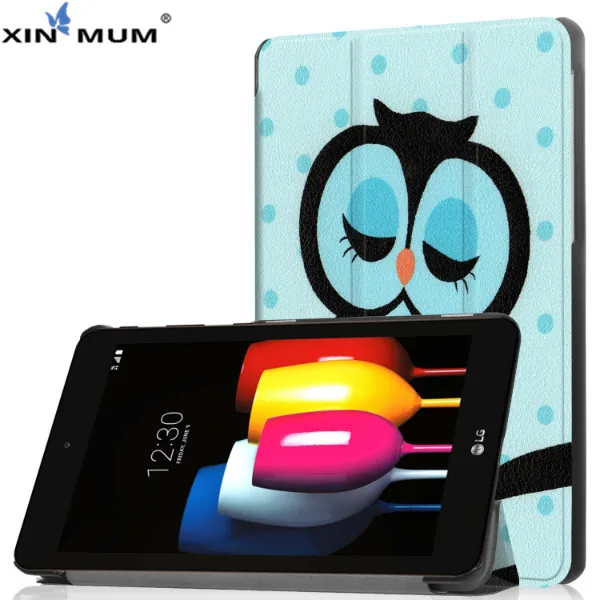 

XIN-MUM Case for LG G Pad F2 8.0 LK460 2017 Magnet Smart Shockproof Stand Filp Cover for G Pad F2 8.0 LK460 8 Inch Tablet Case