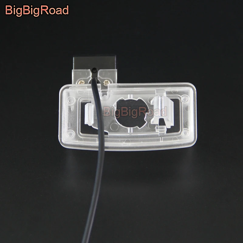 BigBigRoad для автомобиля Zotye T600 интеллектуальная динамическая траектория треков задний сверхчувствительный элемент просмотра на микрочипах камера ночного видения Водонепроницаемая парковочная камера