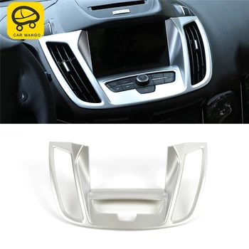 

CAR MANGO Navigation Display Frame Cover Trim Frame Sticker Interior Accessories for Ford KUGA Escape 2017 2018