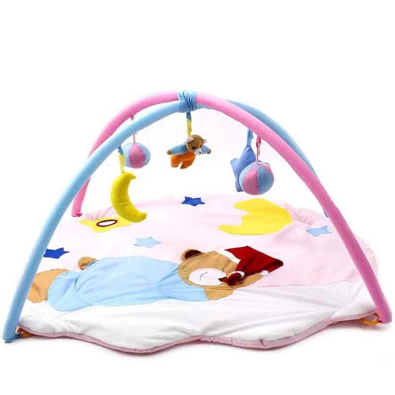 activity play mat High quality design baby toy play mat tapete infantil sleeping bear educational crawling gym carpet activity play mat High quality design baby toy play mat tapete infantil sleeping bear educational crawling gym carpet