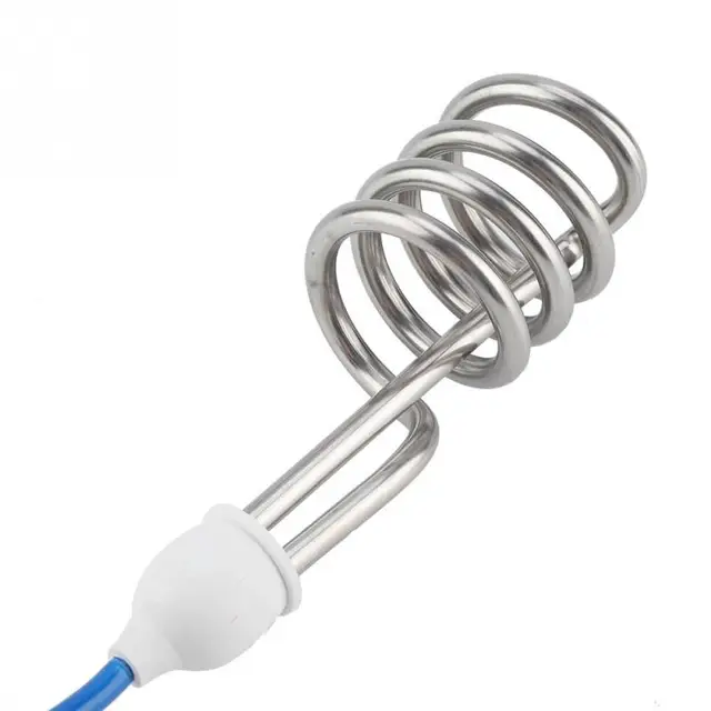 220V 2000W Stainless Steel Water Heating Immersion Heater Boiler for Home Travel