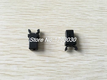 

30 Pcs Spring Load Black Plastic Door Lock Toch Button Switch for RC Plane